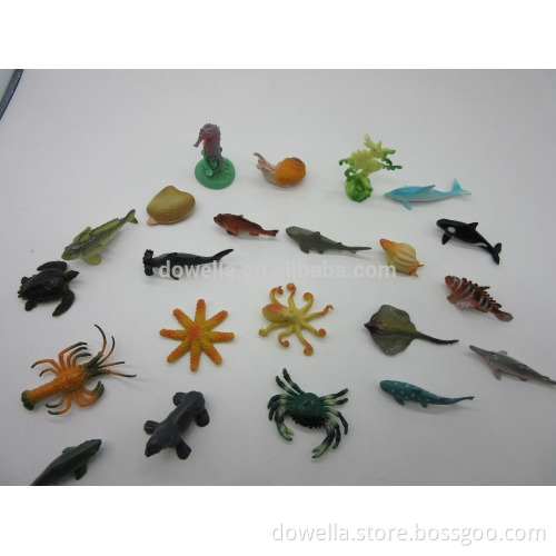 Cheap promotional collection sea animal toys